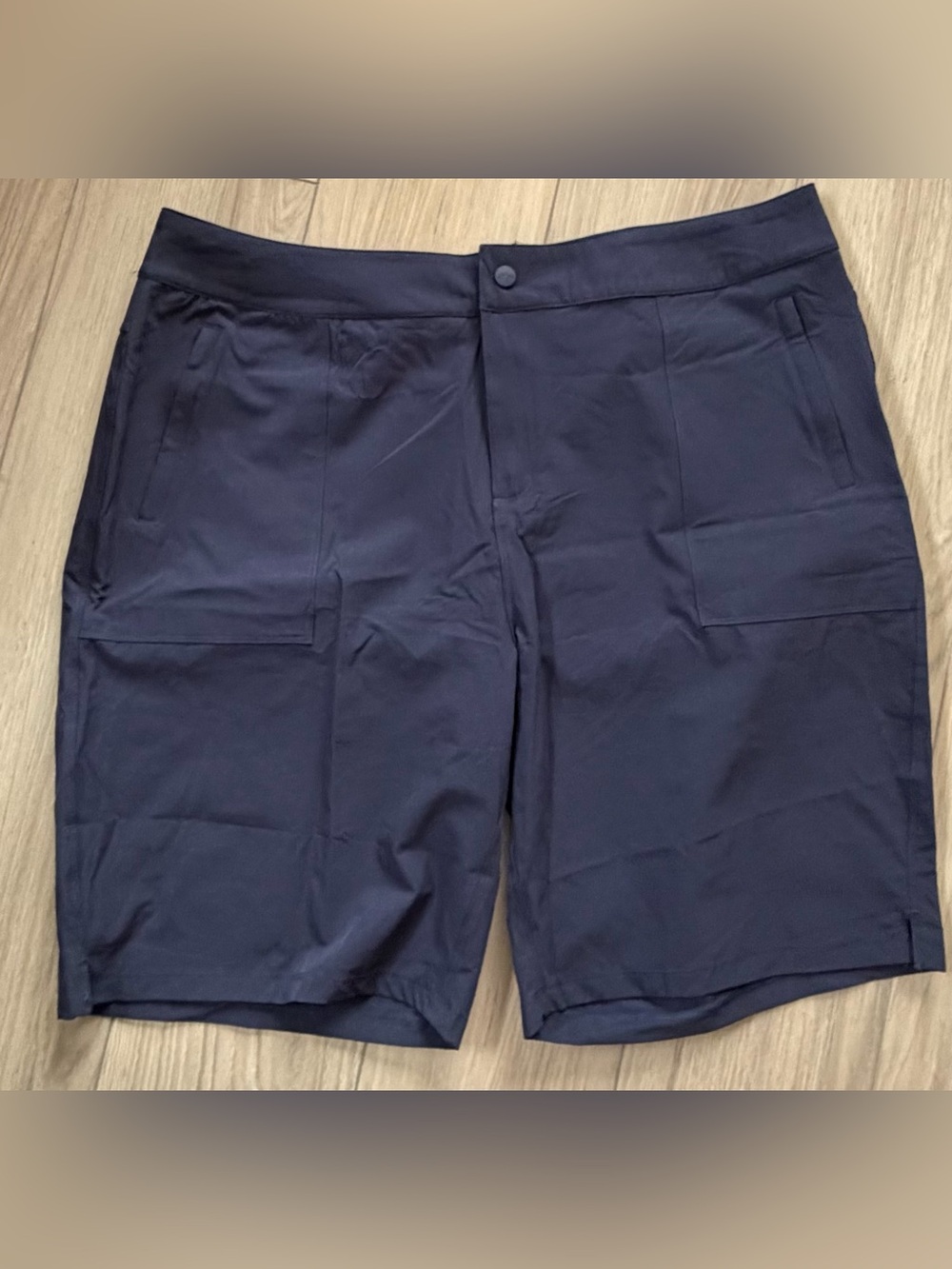Women’s Navy Athletic Cargo Shorts